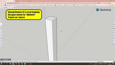 How To Get Rid Of Tape Measure Lines In Sketchup