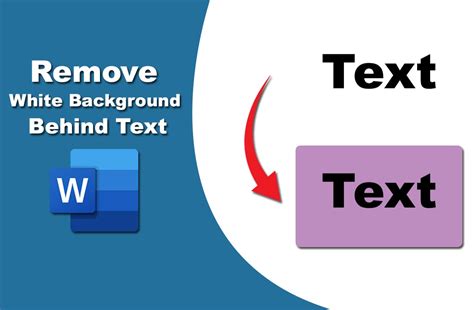 How To Get Rid Of The White Background On A Picture In Microsoft Word