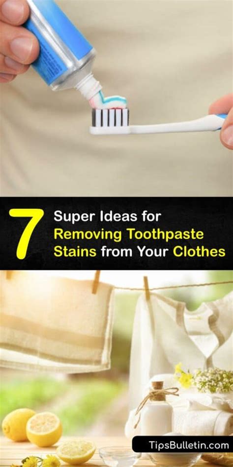 how to get rid of toothpaste stains fast