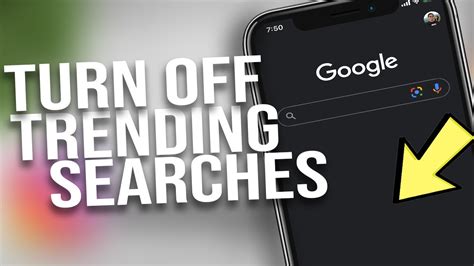 how to get rid of trending searches on google