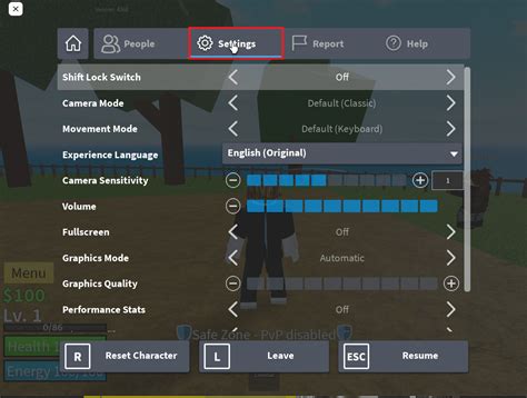 how to get roblox full screen