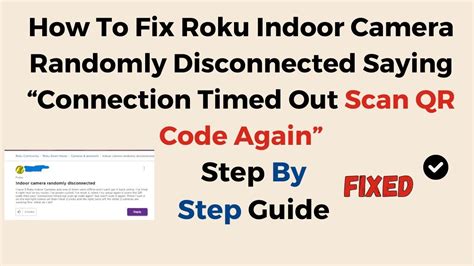 how to get roku camera to scan qr code