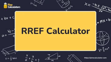 how to get rref on calculator