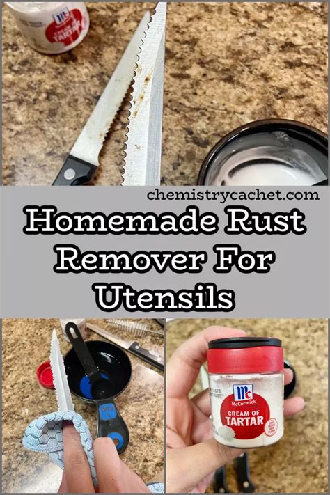 How To Get Rust Out Of Utensils