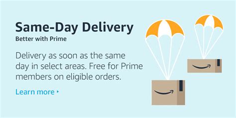 How To Get Same Day Delivery With Amazon