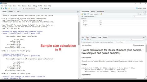 How To Get Sample Size In R
