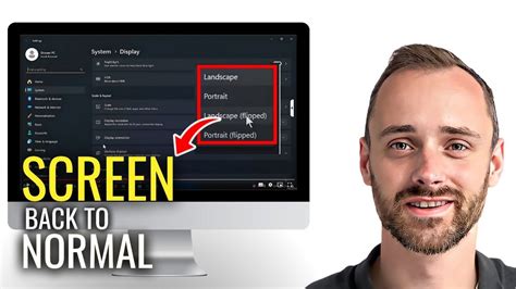 How To Get Screen Back To Normal