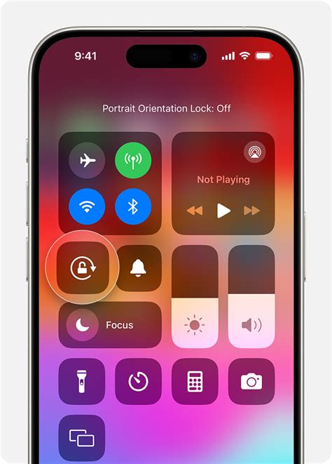 how to get screen to rotate on iphone 16