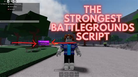 how to get script on roblox mobile the strongest battlegrounds