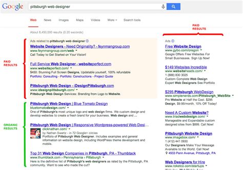 how to get search results in google