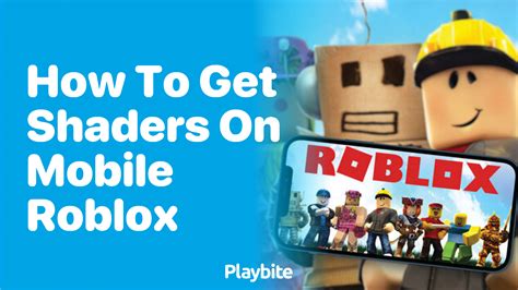 how to get shaders on mobile roblox｜TikTok Search