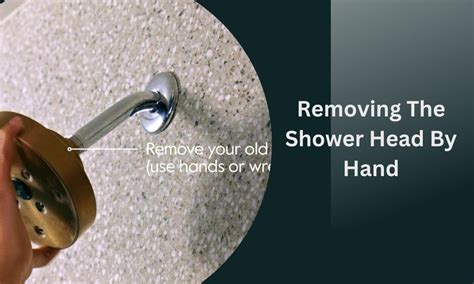 How To Get Shower Head Off Without Tools