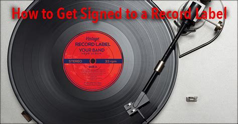 How to get Signed to an Independent Record Label 5 Things You Must