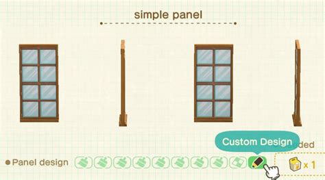 How To Get Simple Panel In Acnh