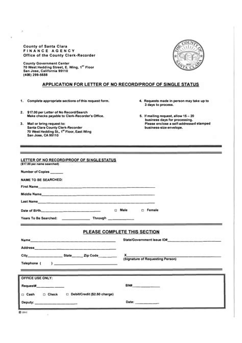 How To Get Single Status Certificate In Usa