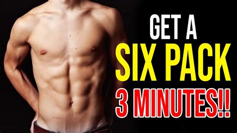 how to get six pack in 1 week