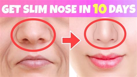 how to get slimmer nose
