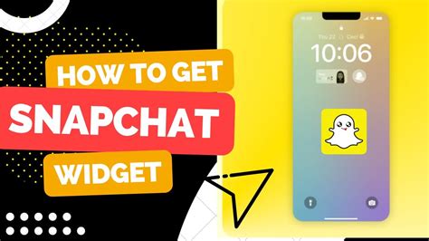 how to get snapchat widget