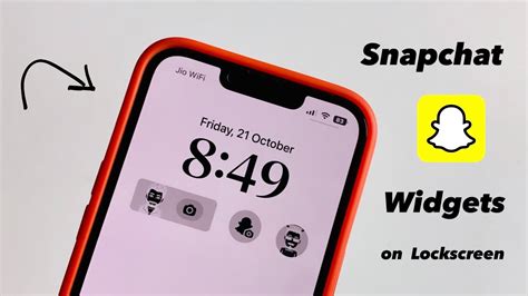 how to get snapchat widget on lock screen android