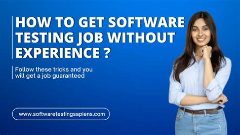 how to get software testing job without experience