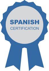 how to get spanish language certification