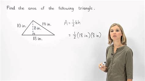 how to get square of a triangle