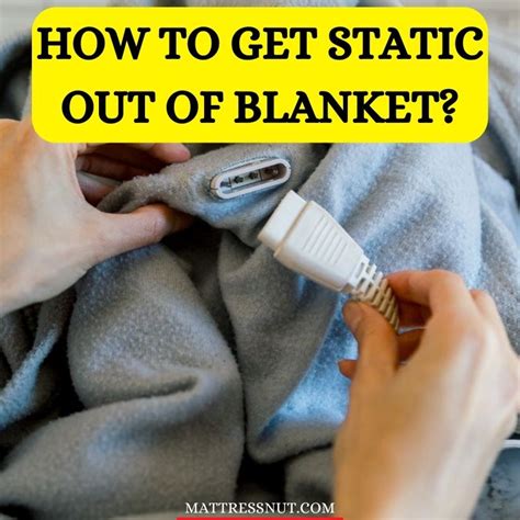 How To Get Static Out Of Polyester Blanket
