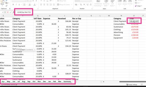 How To Get Summary Of Different Sheets In Excel