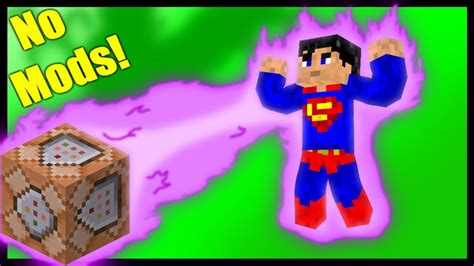 how to get super powers in minecraft with commands