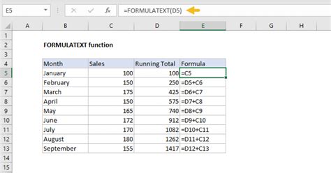 how to get text in excel formula