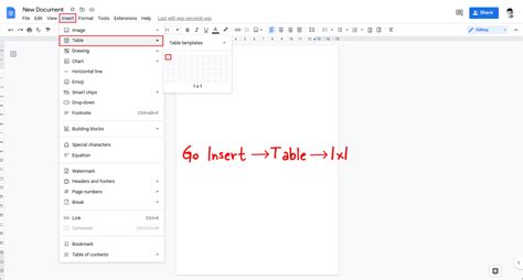 how to get text in google docs