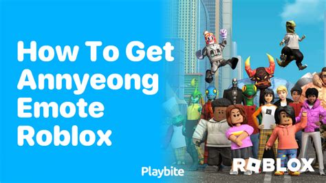 ANNYEONG GRATIS DI ROBLOX!!! INI DIA CARA DAPAT EMOTE GRATIS DI ROBLOX
