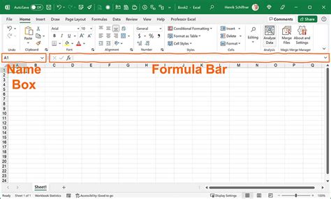 how to get the formula bar back on excel