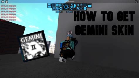 How To Get The Gemini Skin In Roblox Parkour