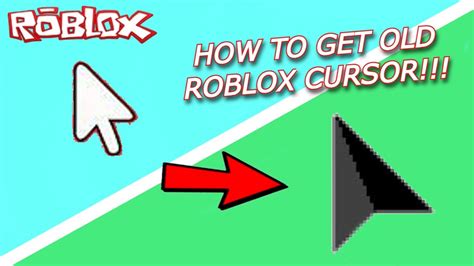 How To Get The Old Roblox Cursor