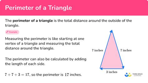 how to get the perimeter of a triangle on a graph