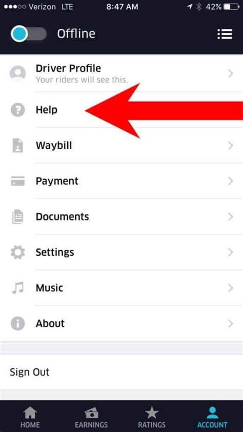 how to get the uber driver number