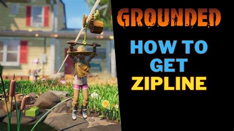 Grounded How to get Zipline Ascender shorts YouTube