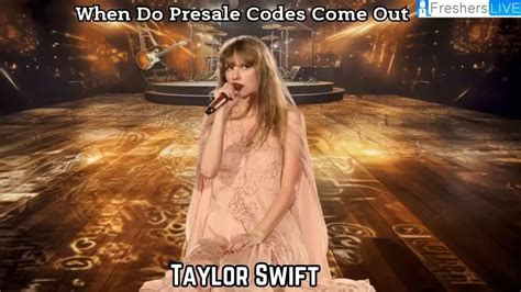 how to get ticketmaster presale code taylor swift