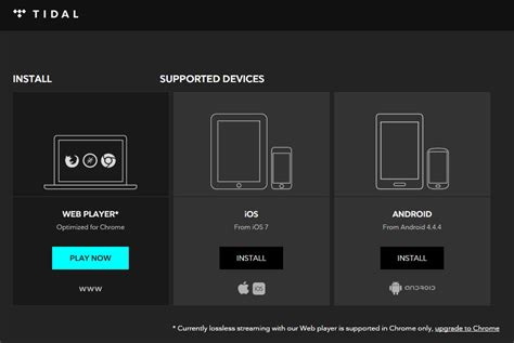 how to get tidal device code