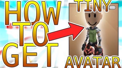 how to get tiny in roblox for free