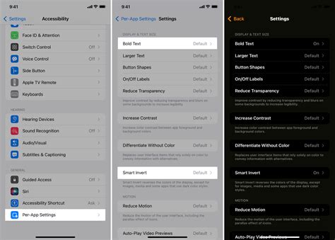 how to get to apps in iphone settings