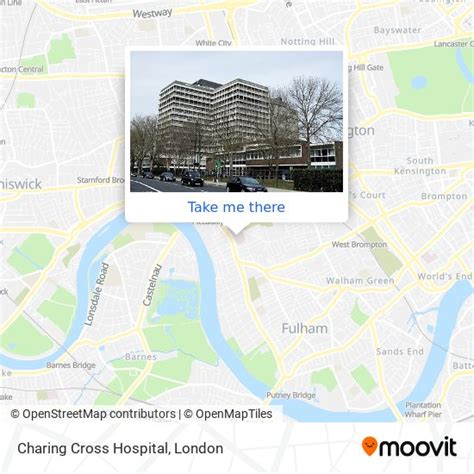 how to get to charing cross hospital