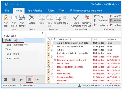 How To Get To Do List In Outlook
