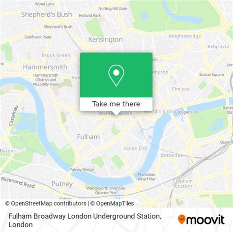 how to get to fulham broadway