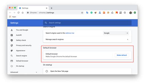 how to get to google chrome settings on mac