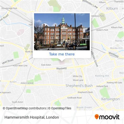 how to get to hammersmith hospital