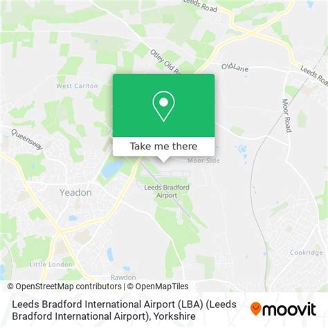 how to get to leeds bradford airport easily