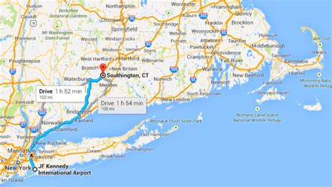 how to get to middletown ct from nyc