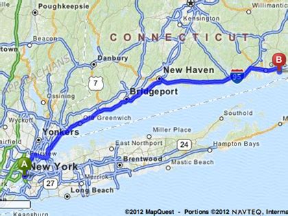 how to get to mystic ct from nyc